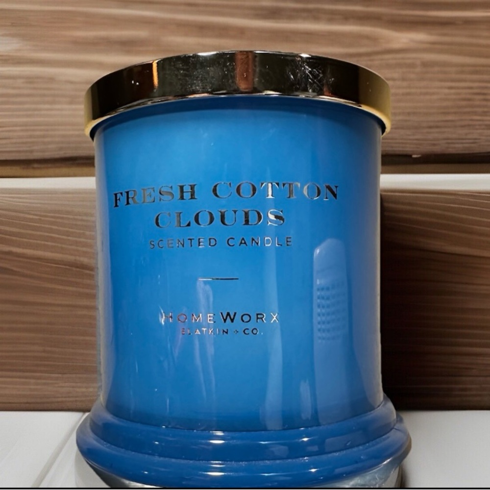 Blue Scented Candle